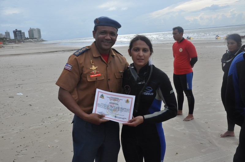 ENCERRAMENTO DO CURSO MERGULHO 7