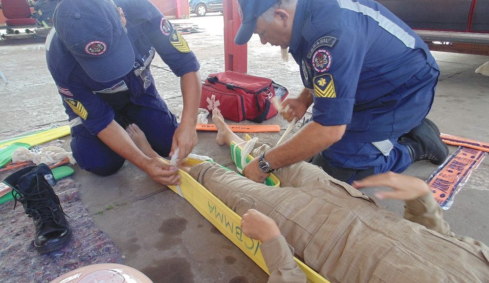 Batalhão de Bombeiros de Emergência Médica realiza curso de Atendimento Pré-Hospitalar (5)