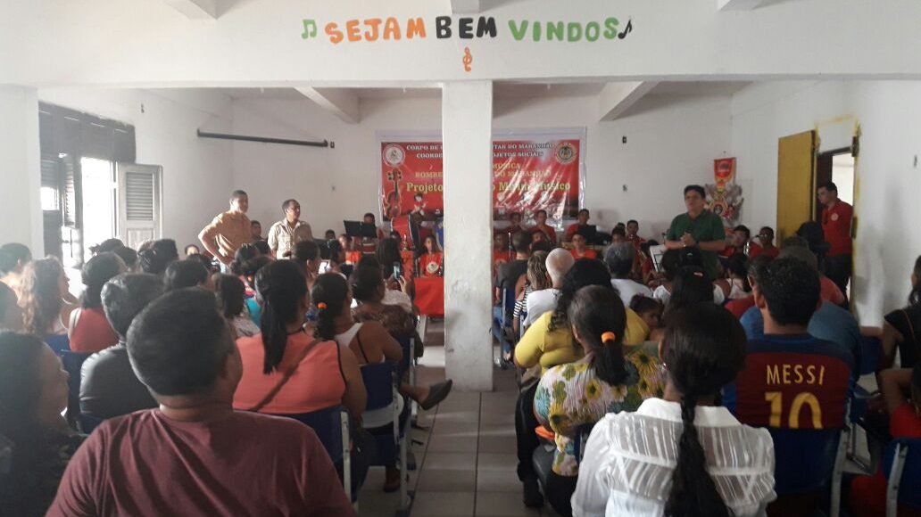 Aula Inaugural da Nova Turma do Projeto Bombeiro Mirim Músico (6)
