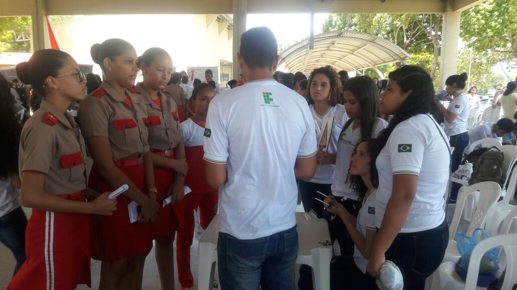 Alunos do alunos do Colégio Militar 2 de Julho – unidade II, participaram da Semana Nacional de Ciência e Tecnologia no IFMA (3)