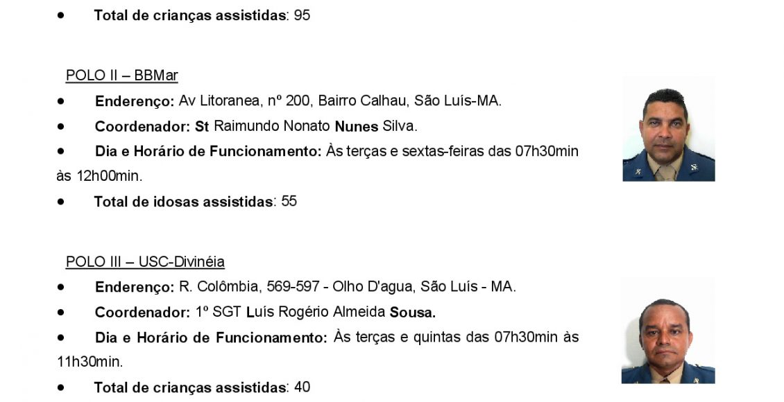 RELAÇÃO DE POLOS 3IDADE (COM COORDENADORES)