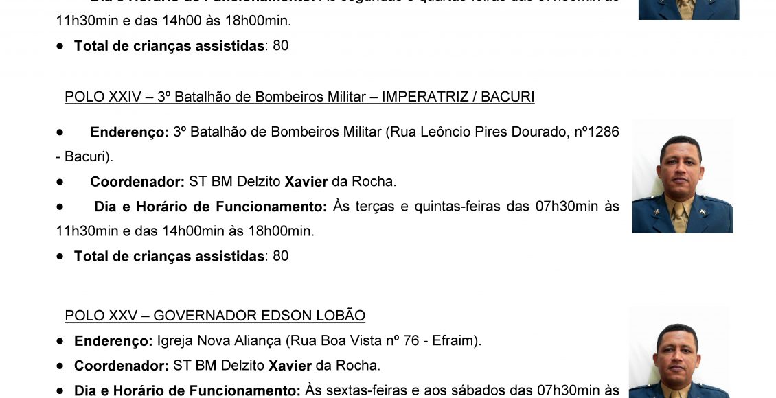 RELAÇÃO DE POLOS BOMBEIRO MIRIM-006